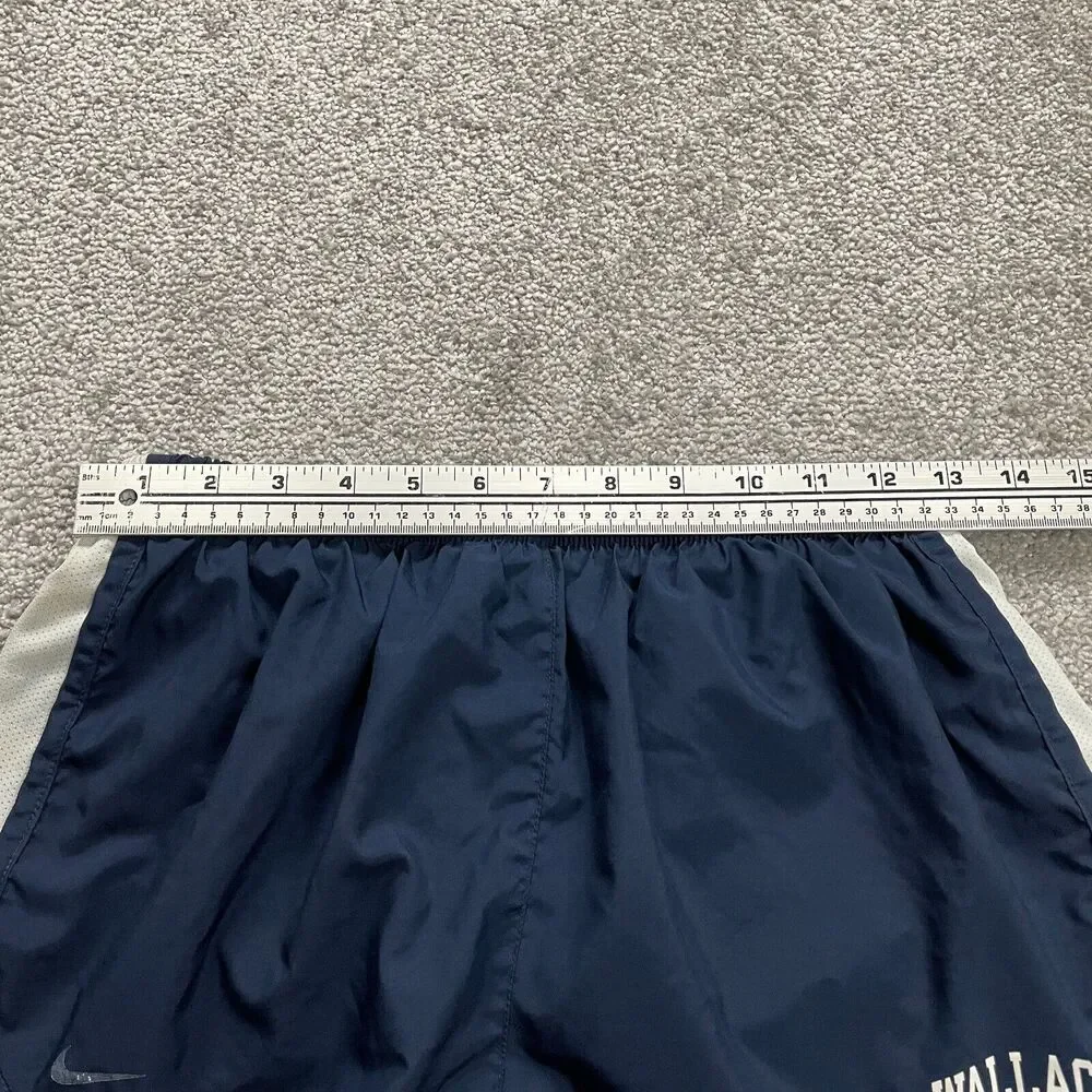 Nike Dri Fit Active Shorts Womens Medium Blue Elastic Waist Running 26x3